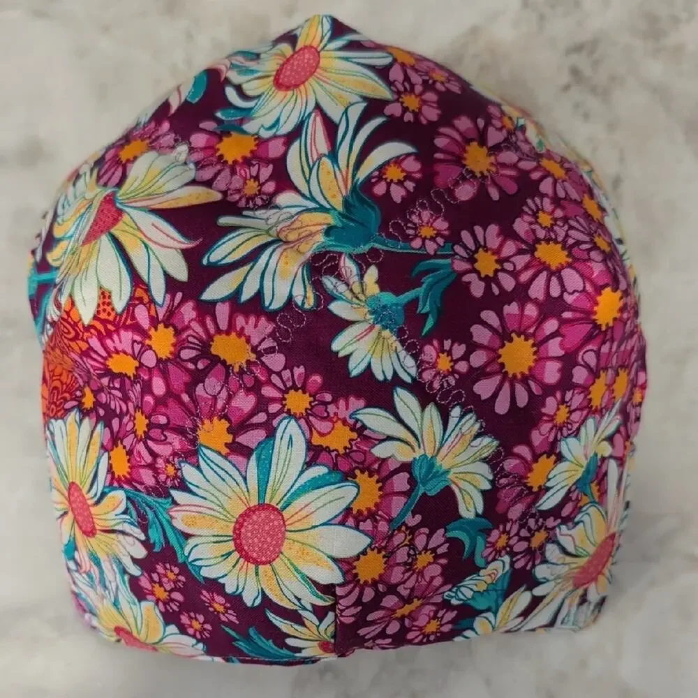 Sunflower Floral Bowl Cozy | Microwave Safe Soup Holder | Handmade Gift - Picture 5 of 7